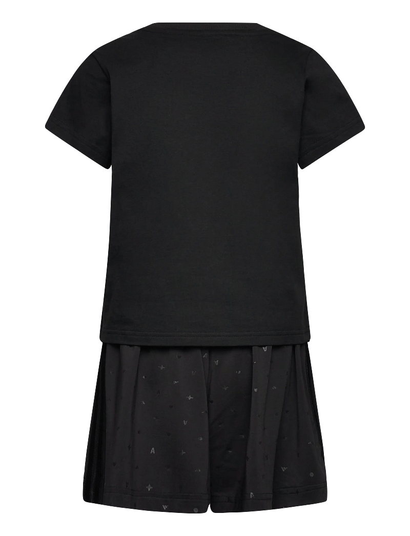 adidas Sportswear - LG GLAM Set - 2-delat set - black/silvmt - 2