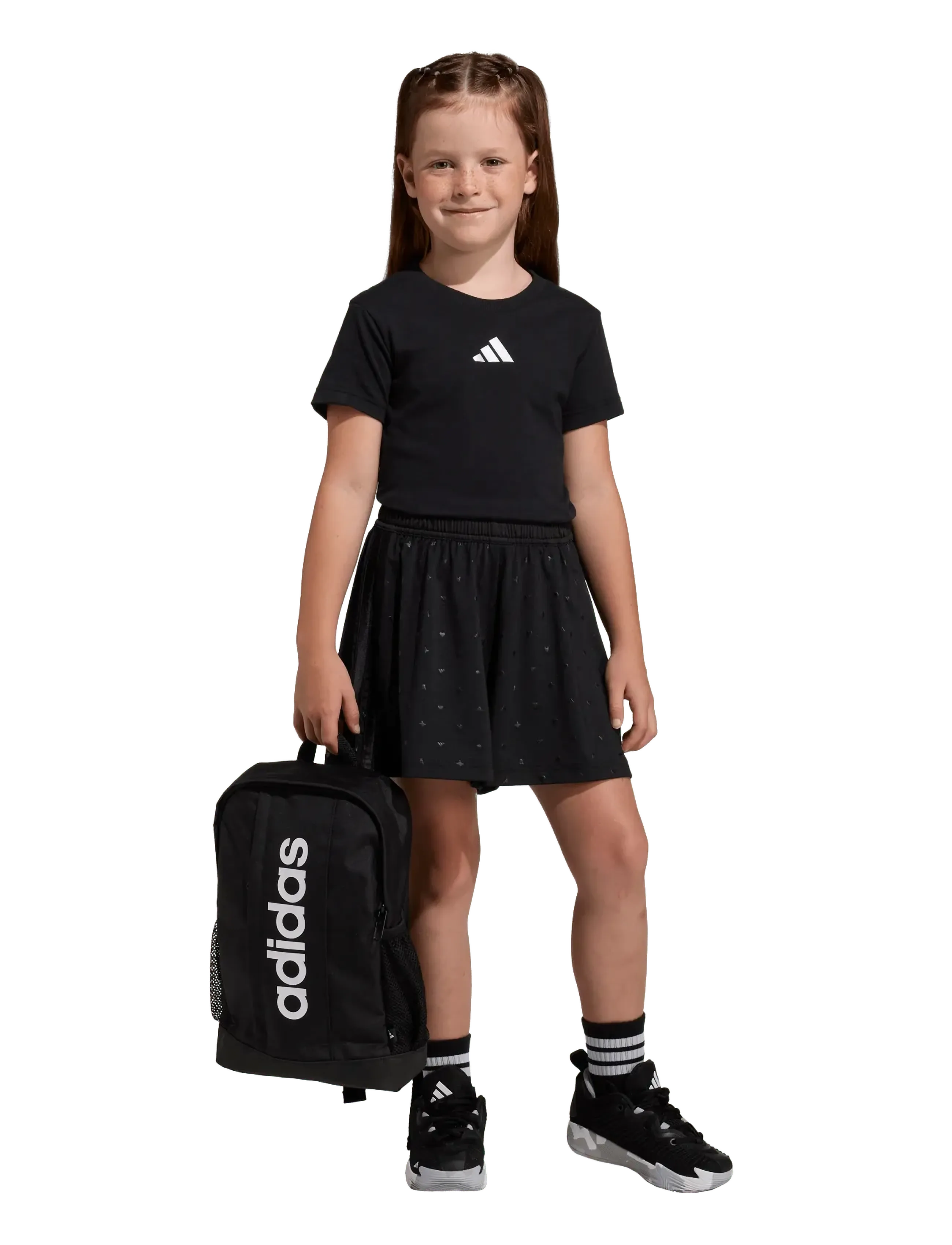 adidas Sportswear LG GLAM Set - Komplektid - BLACK/SILVMT / black