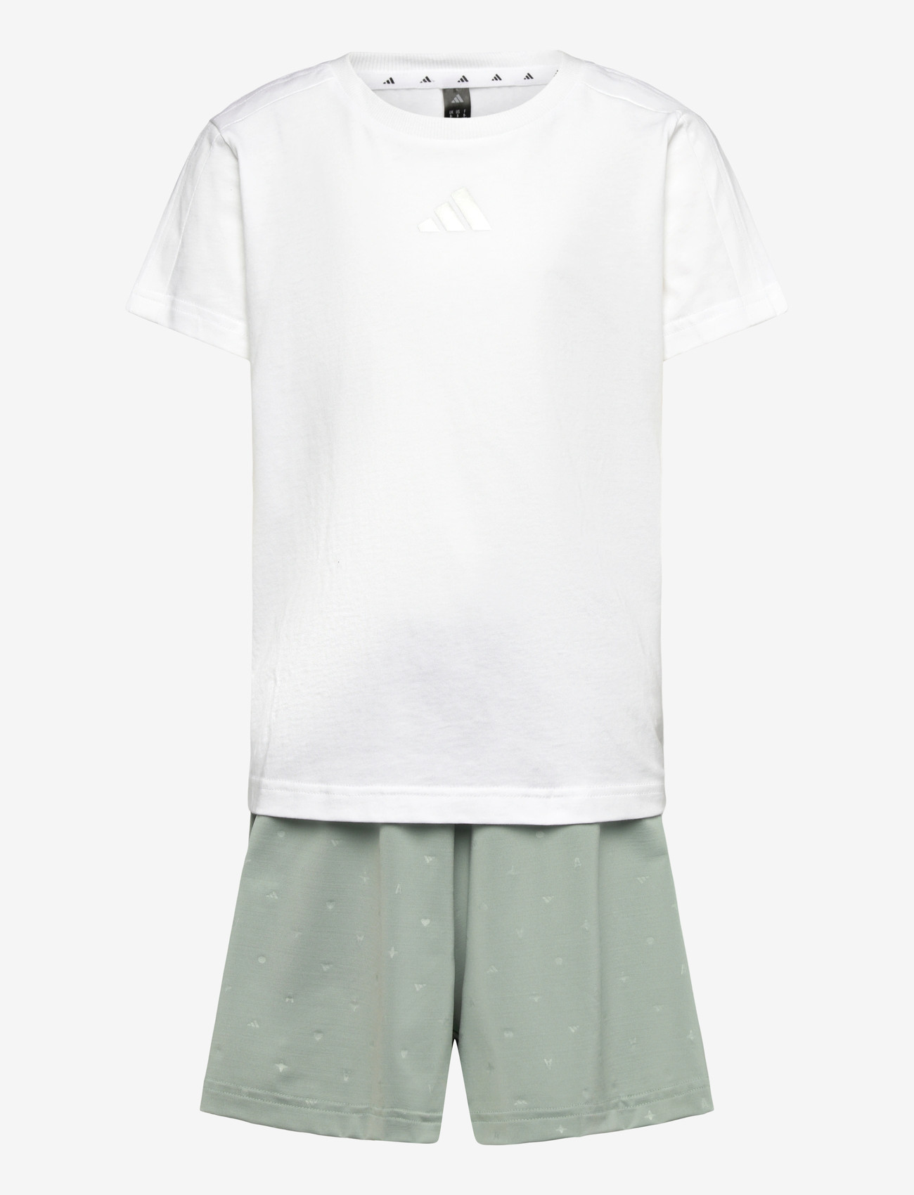 adidas Sportswear - LG GLAM Set - 2-piece sets - white/silvmt - 0