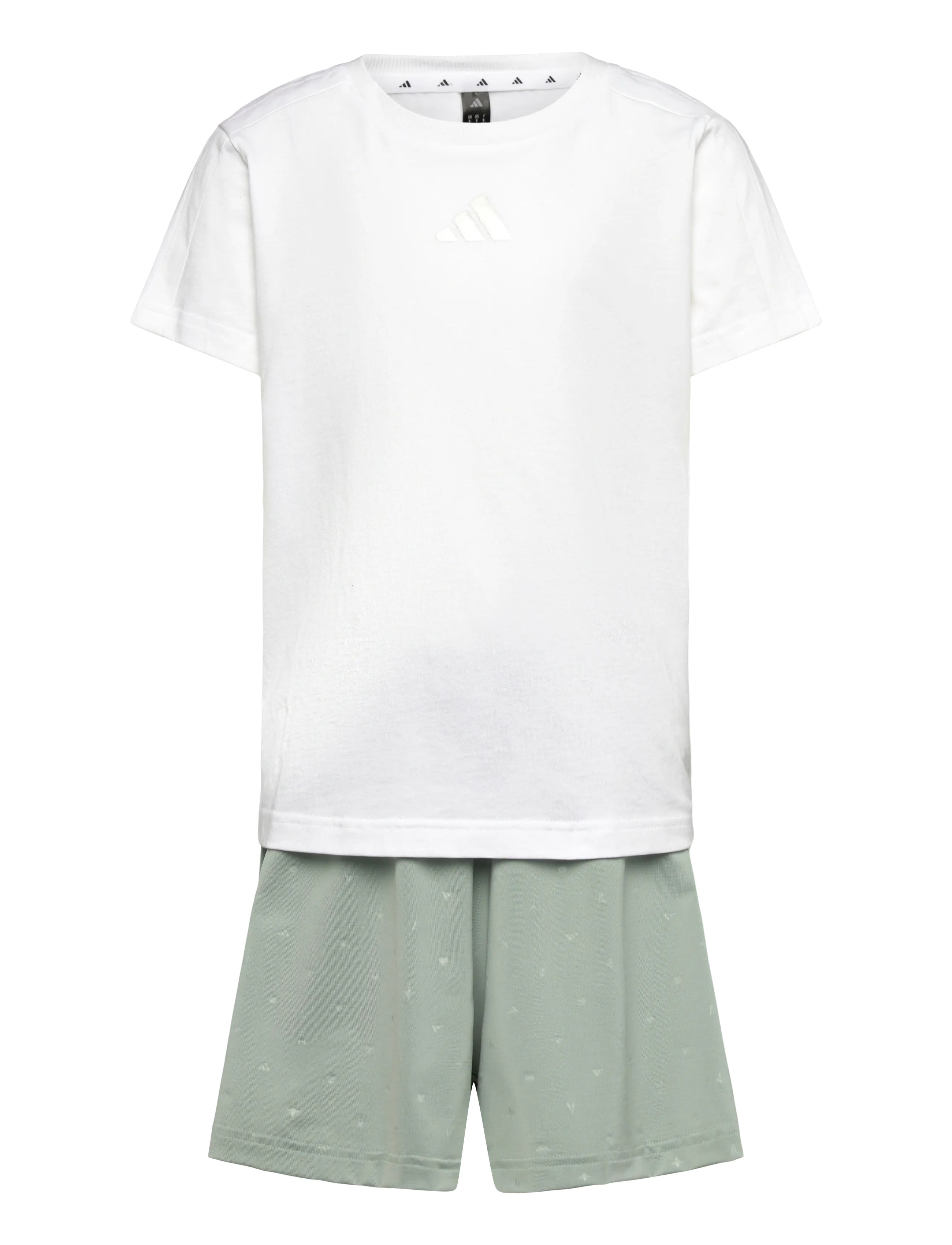 adidas Sportswear LG GLAM Set - Neuheiten - WHITE/SILVMT / green
