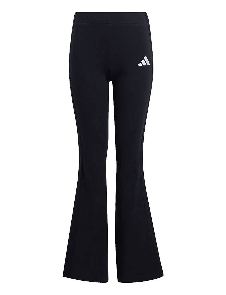 adidas Sportswear - JG GLAM FL LEG - lauf- & trainingstights - black/silvmt - 1