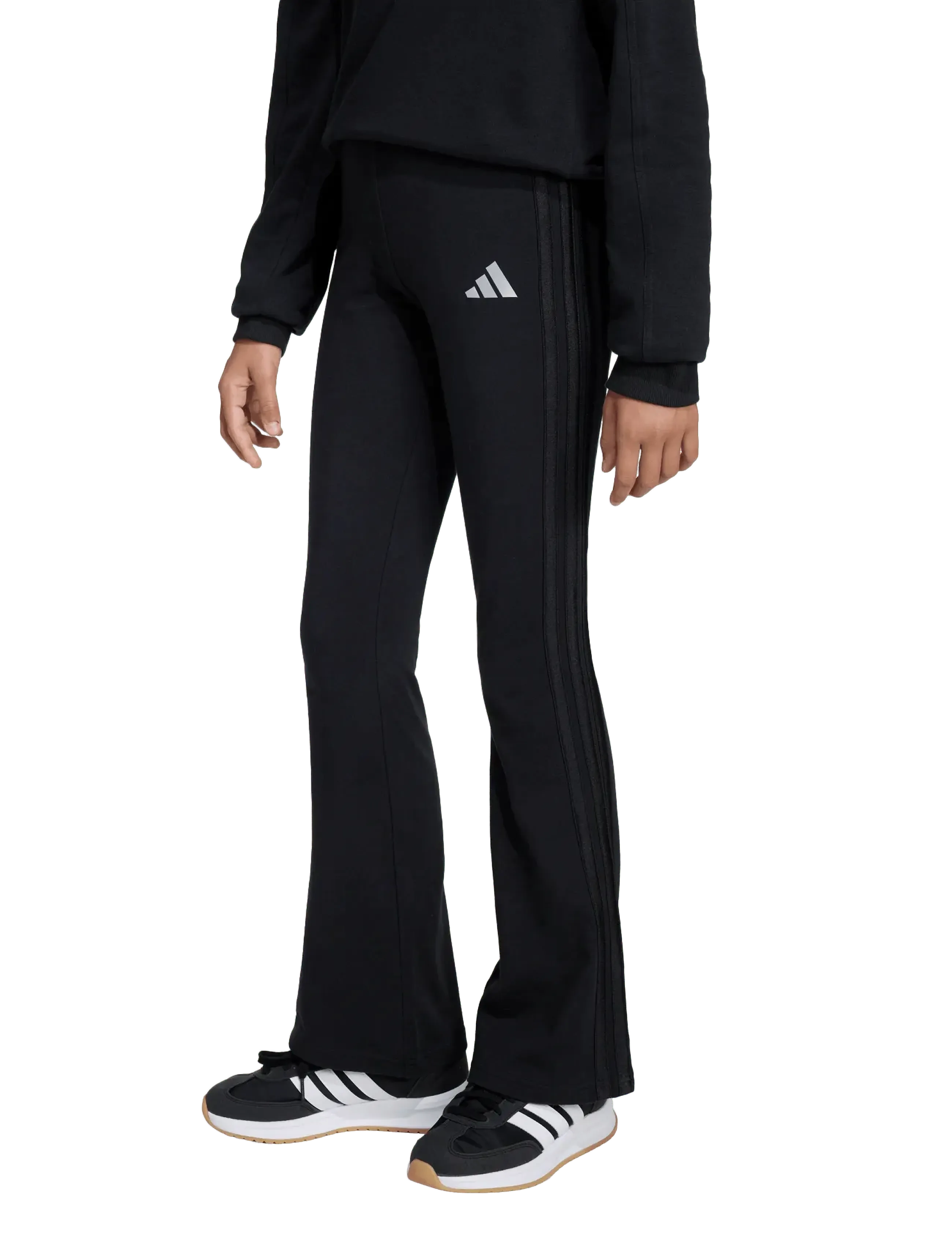 adidas Sportswear - JG GLAM FL LEG - black/silvmt - 5