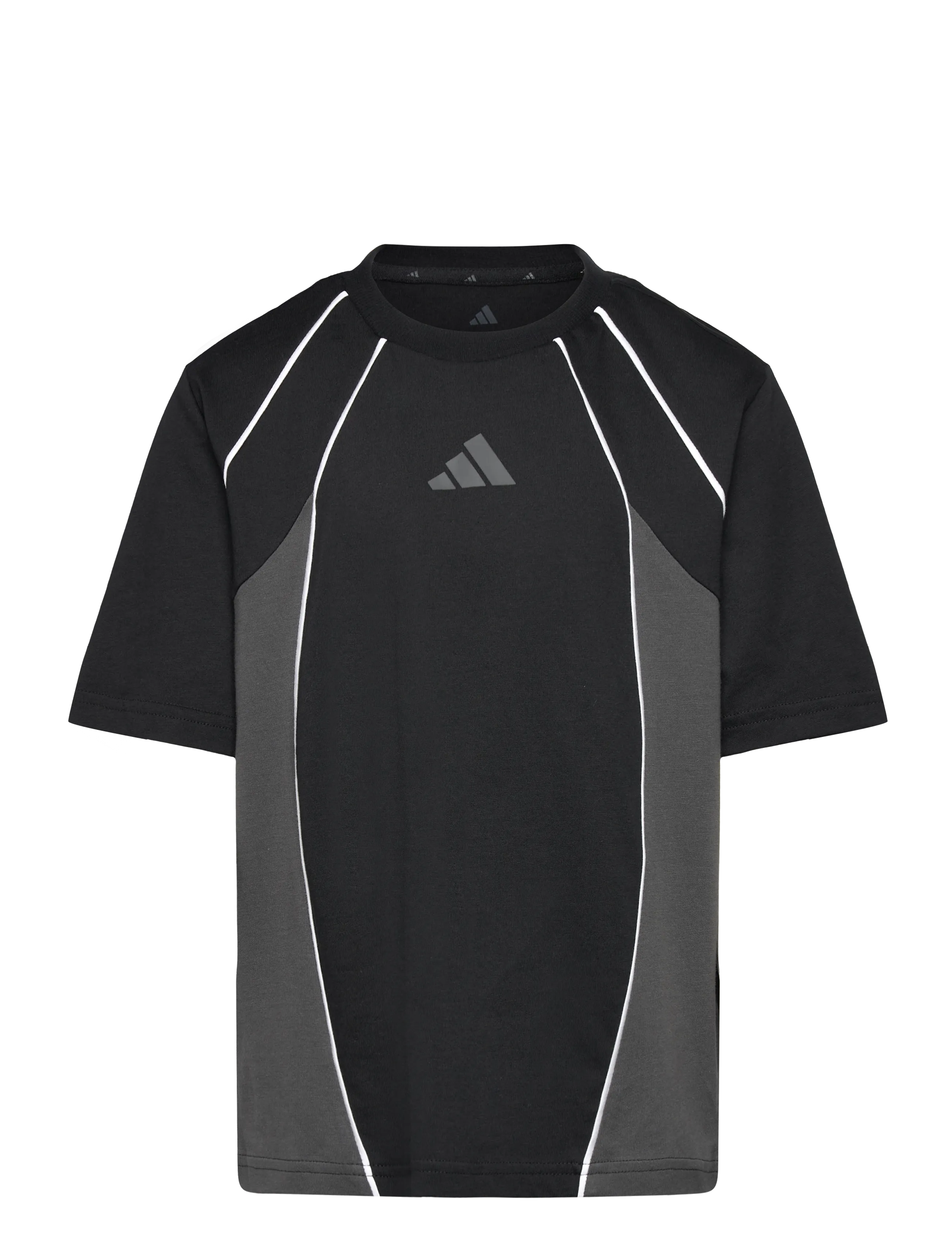 adidas Sportswear J  CB T - Tøj - BLACK/GRESIX/WHITE / black