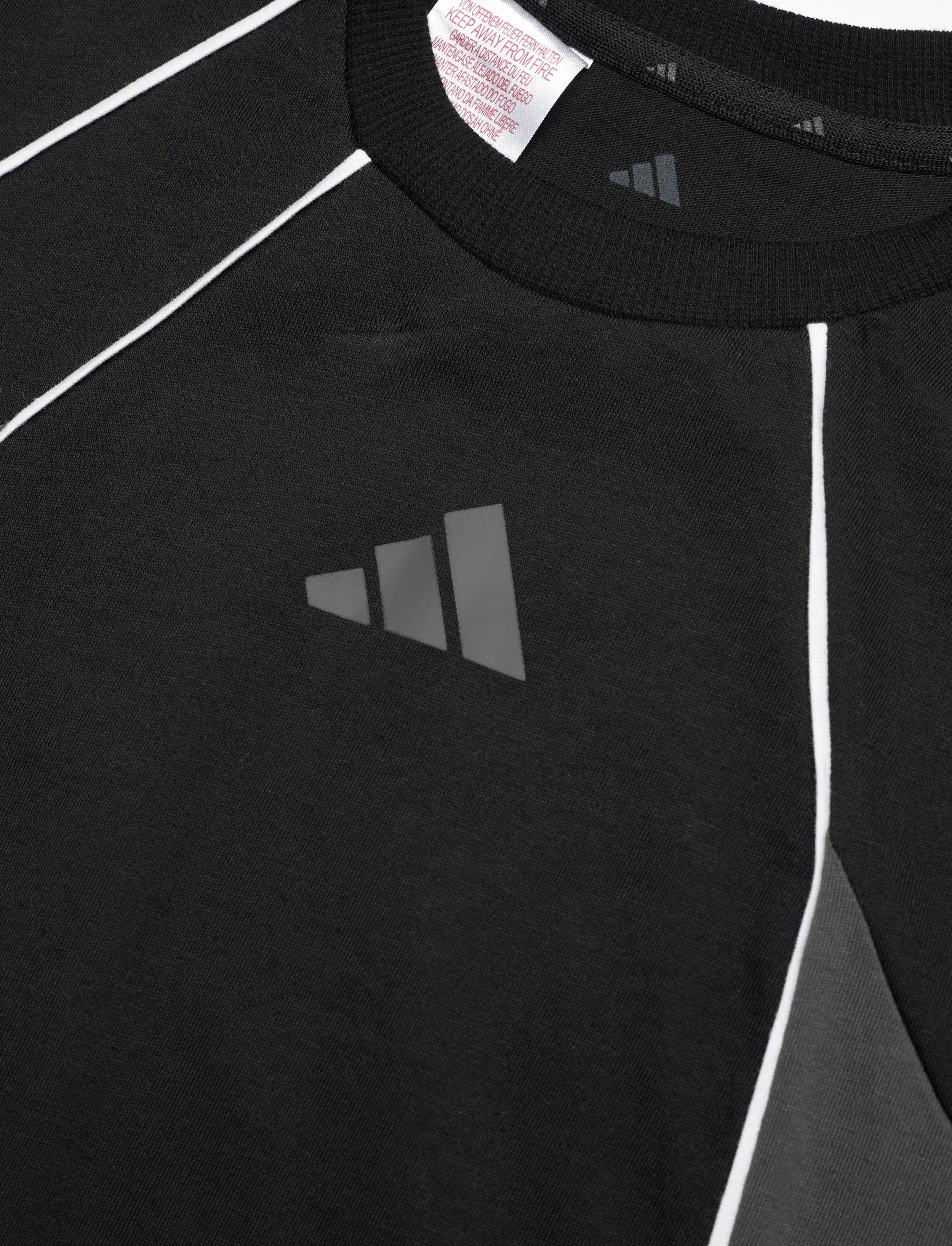 adidas Sportswear - J  CB T - sports tops - black/gresix/white - 2