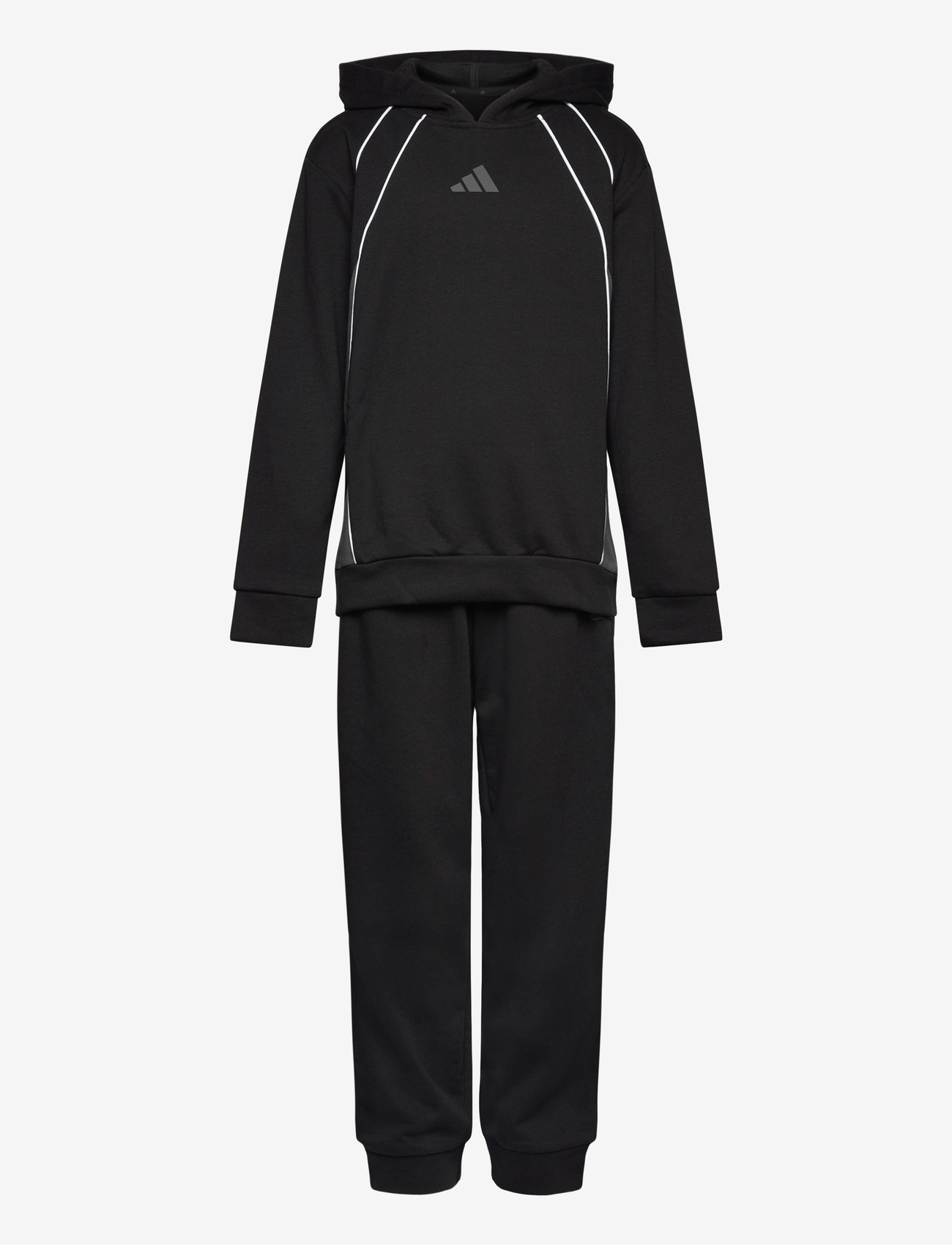 adidas Sportswear - J CB  FT TS - trainingsanzug - black/gresix/white - 0