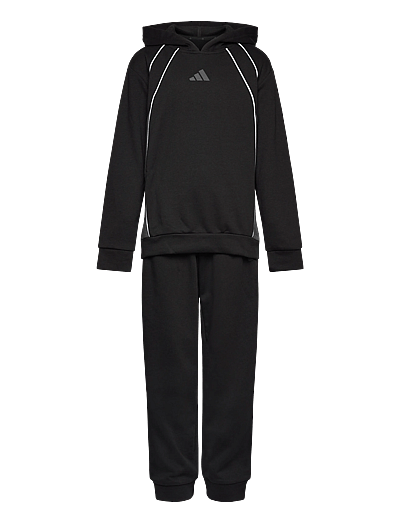 adidas Sportswear J CB FT TS - Joggingsæt - BLACK/GRESIX/WHITE / black