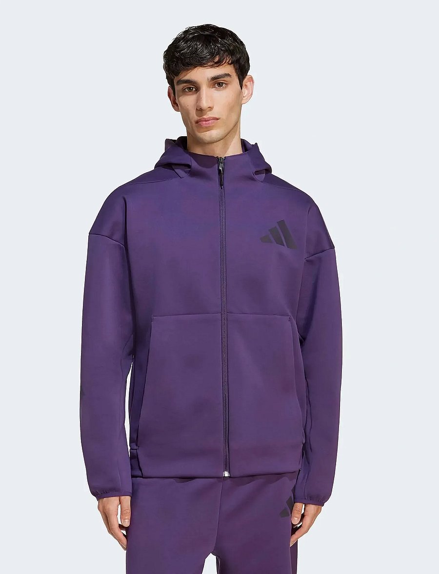 adidas Sportswear - M Z.N.E. FZ - fleece og mellemlag - aurplu - 0