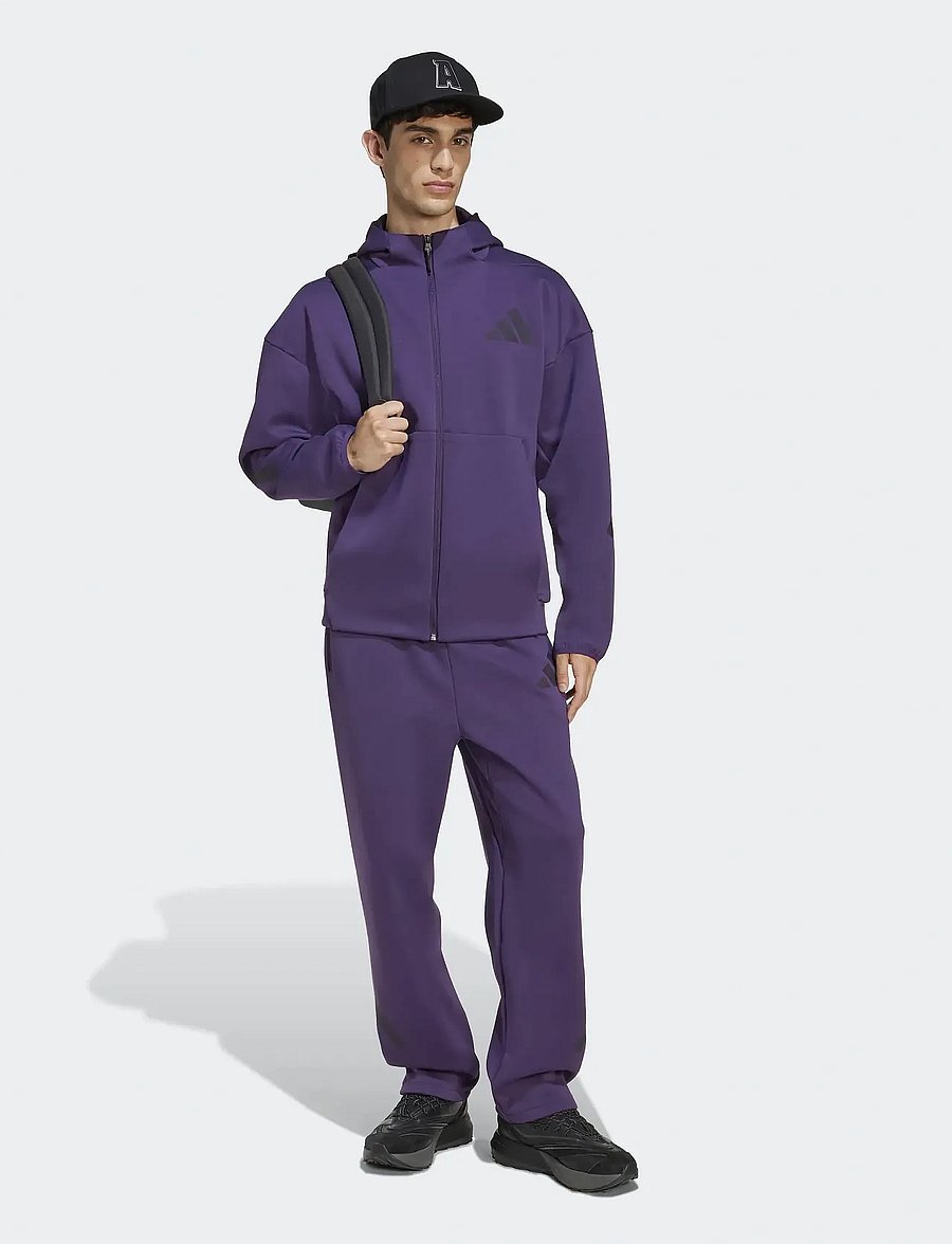 adidas Sportswear - M Z.N.E. FZ - fleece og mellemlag - aurplu - 4