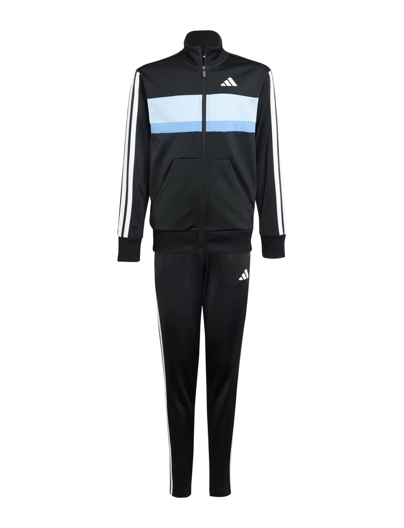 adidas Sportswear J 3S TIBERIO TS - Riided - BLACK/GLOBLU/BLUFUS/W / black