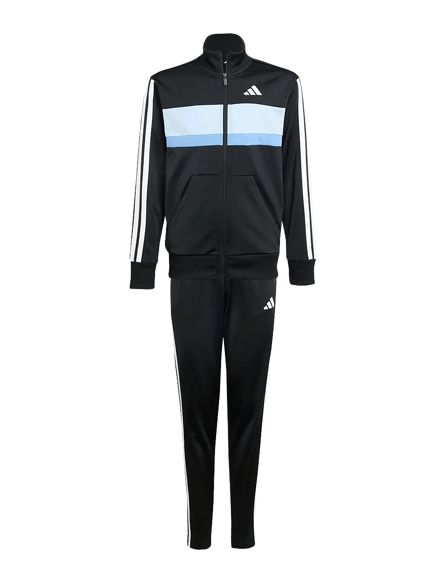 adidas Sportswear - J 3S TIBERIO TS - joggingsæt & matchende sæt - black/globlu/blufus/w - 1