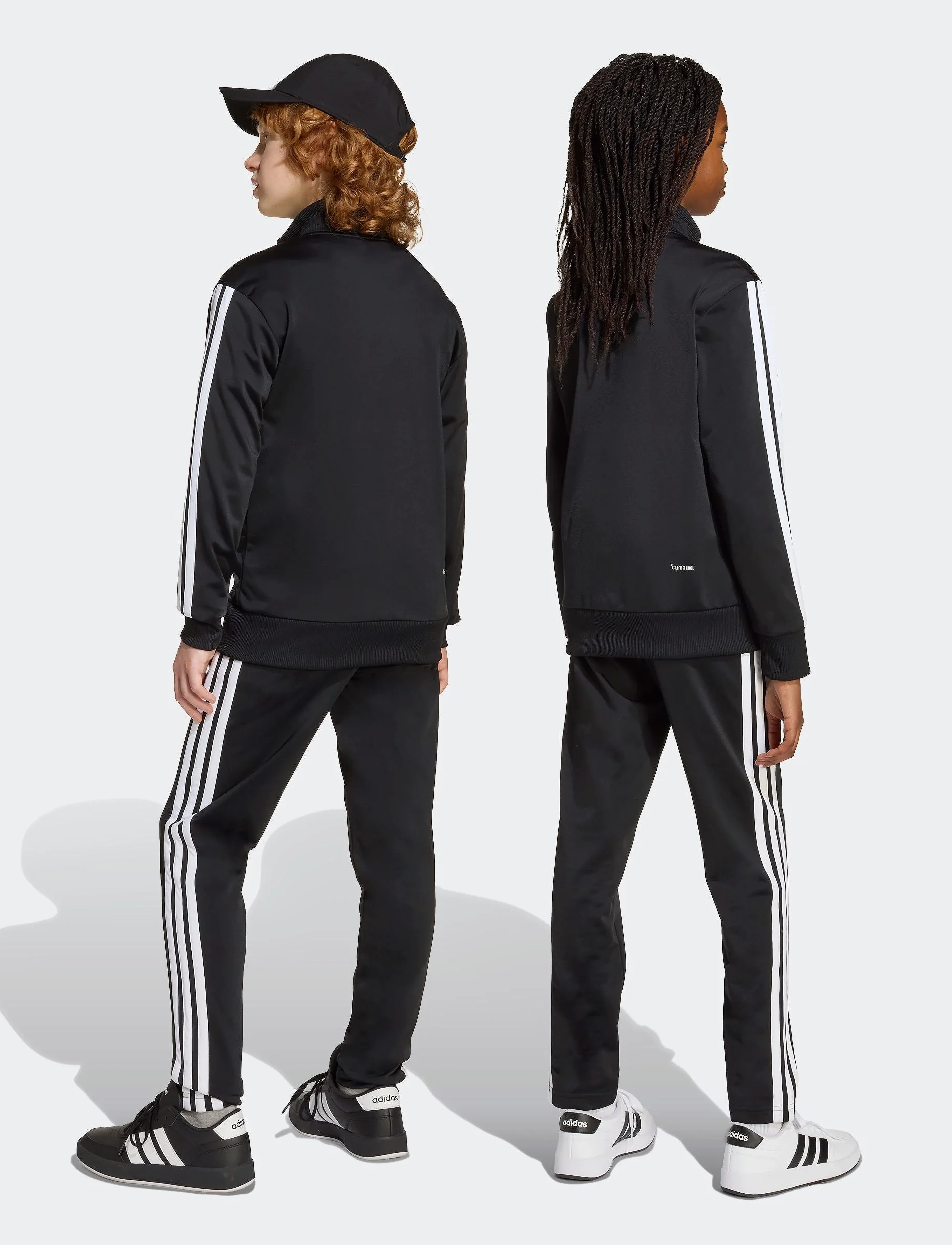 adidas Sportswear - J 3S TIBERIO TS - joggingsæt & matchende sæt - black/globlu/blufus/w - 5