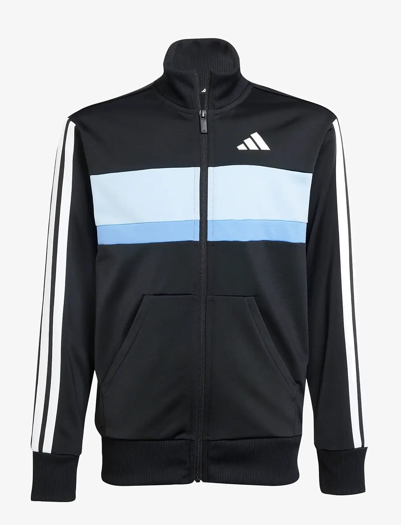 adidas Sportswear - J 3S TIBERIO TS - tracksuits & 2-piece sets - black/globlu/blufus/w - 2