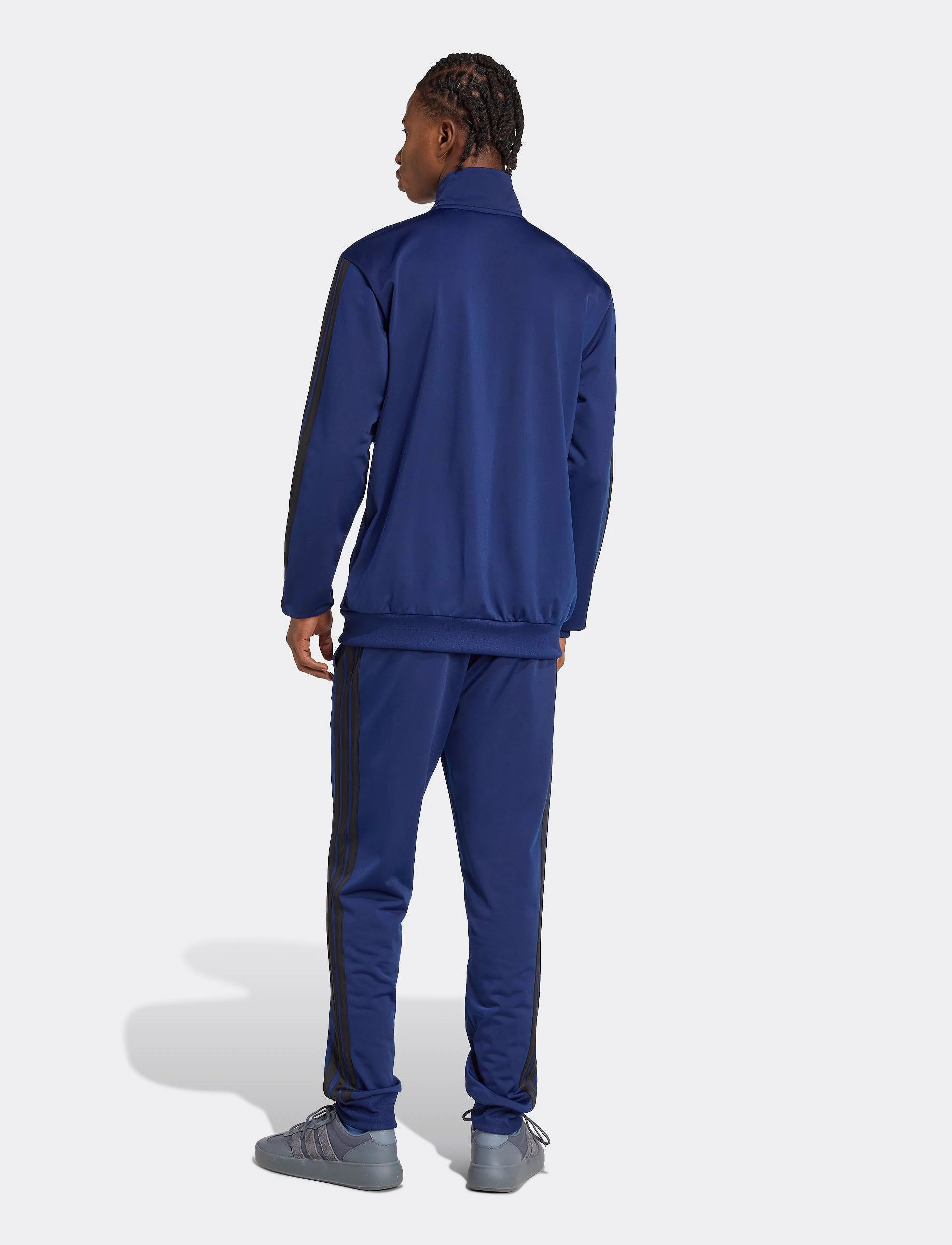 adidas Sportswear - M 3S TR TT TS - træningsdragter - dkblue/black - 2