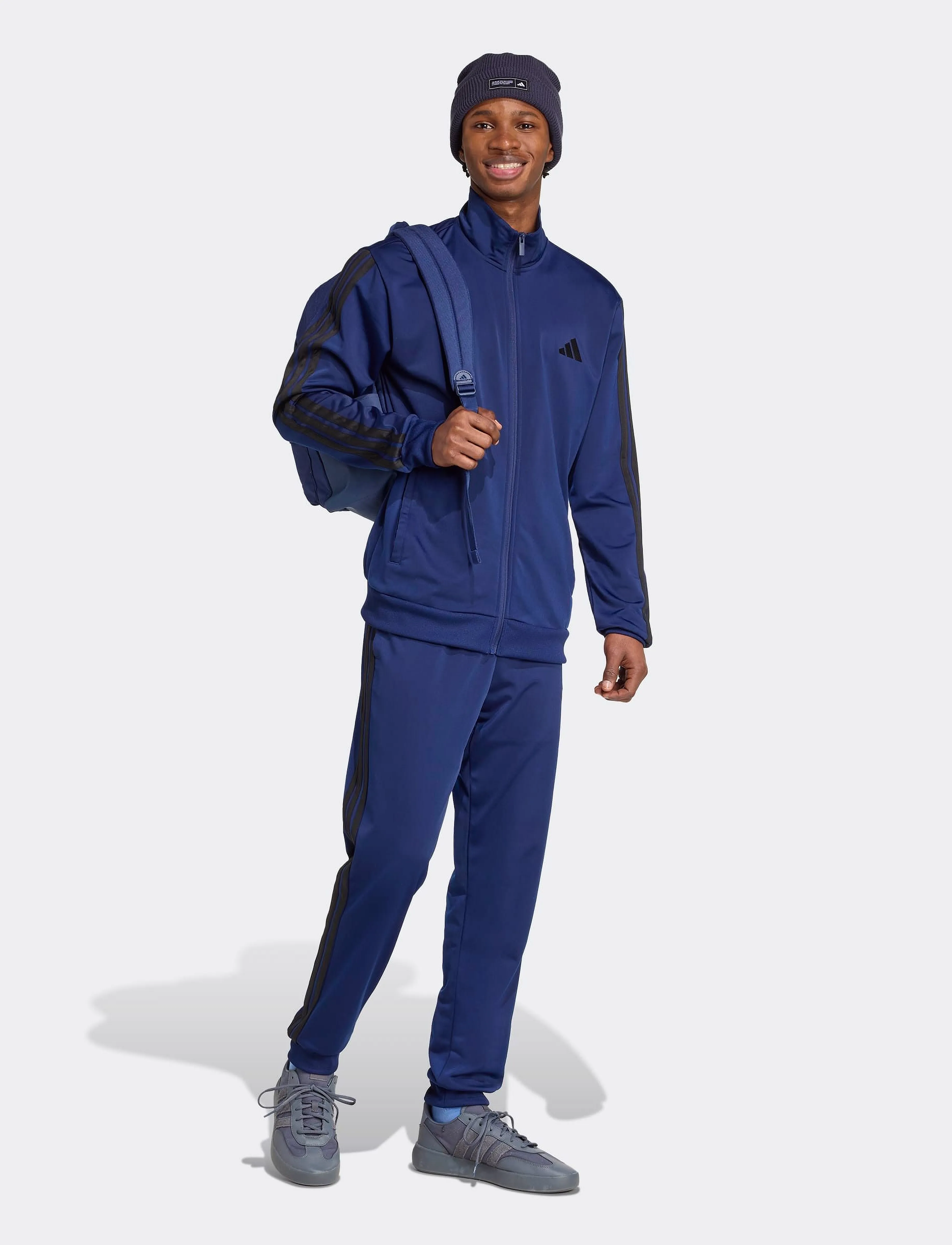 adidas Sportswear - M 3S TR TT TS - træningsdragter - dkblue/black - 5