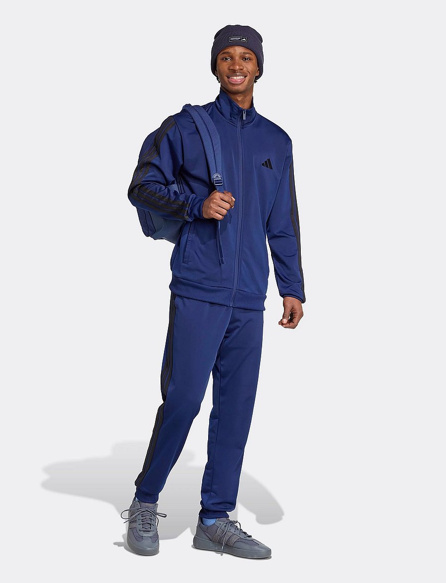 adidas Sportswear - M 3S TR TT TS - træningsdragter - dkblue/black - 5