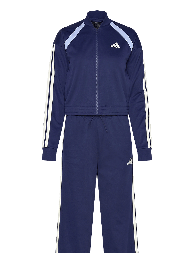 adidas Sportswear - W TEAMSPORT TS - spordidressid - dkblue/owhite - 0