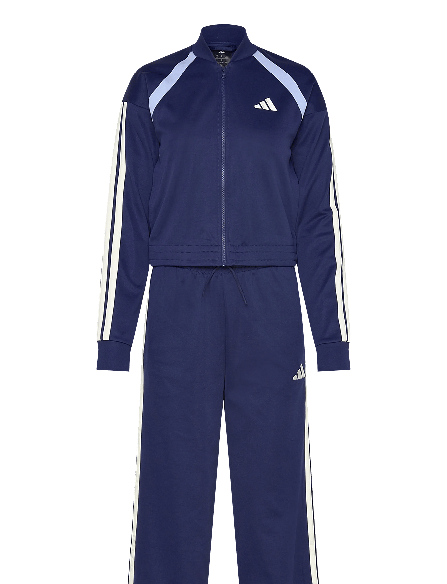 adidas Sportswear - W TEAMSPORT TS - træningsdragter - dkblue/owhite - 0