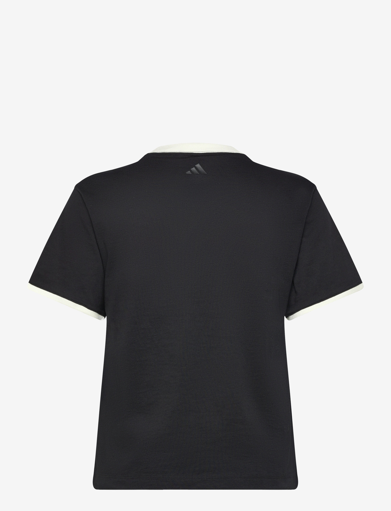 adidas Sportswear - W CP TEE - t-shirts - black/owhite - 1