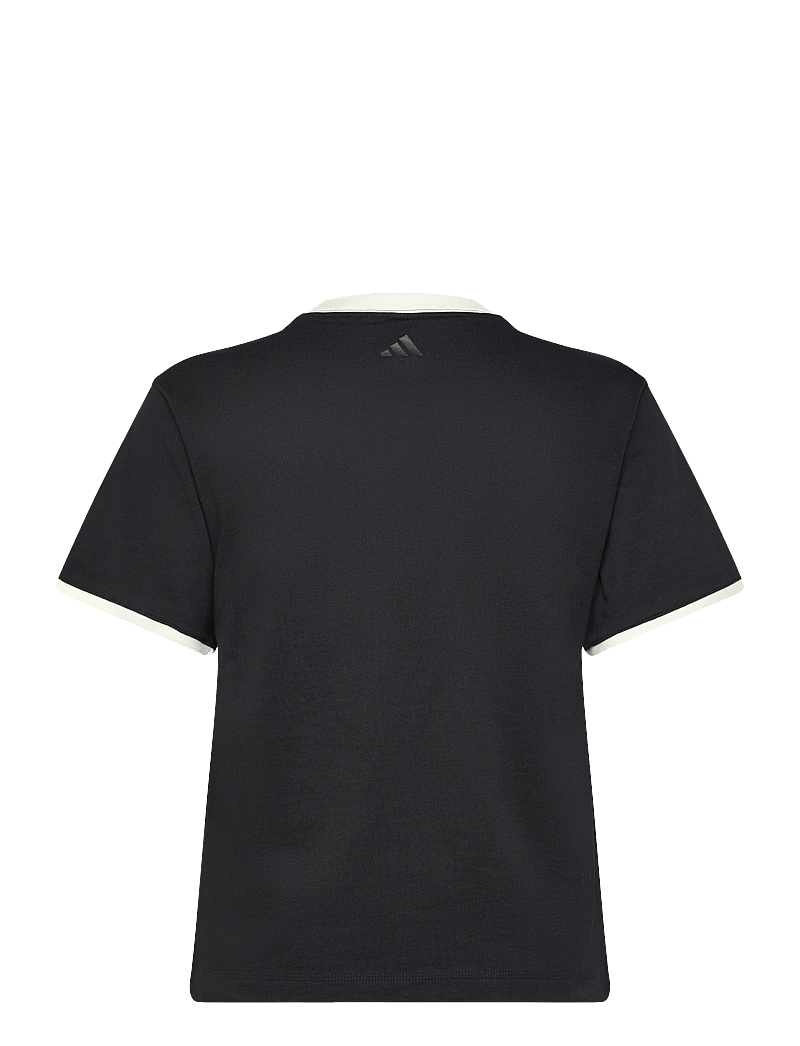 adidas Sportswear - W CP TEE - t-shirts - black/owhite - 1