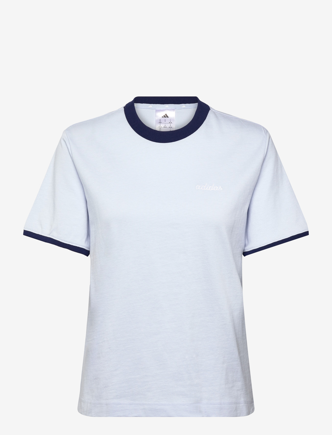 adidas Sportswear - W CP TEE - t-shirts - crsk/white - 0