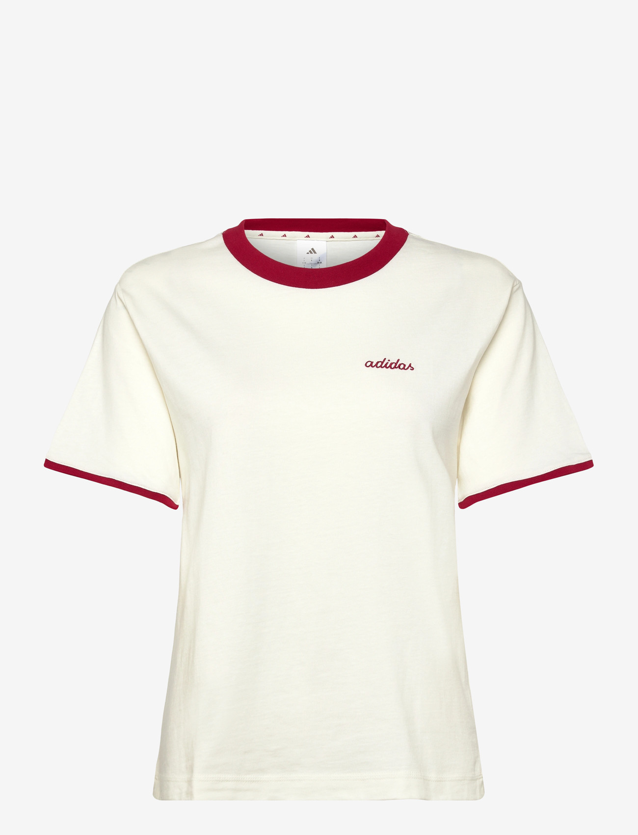 adidas Sportswear - W CP TEE - alussärgid ja t-särgid - owhite/actmar - 0