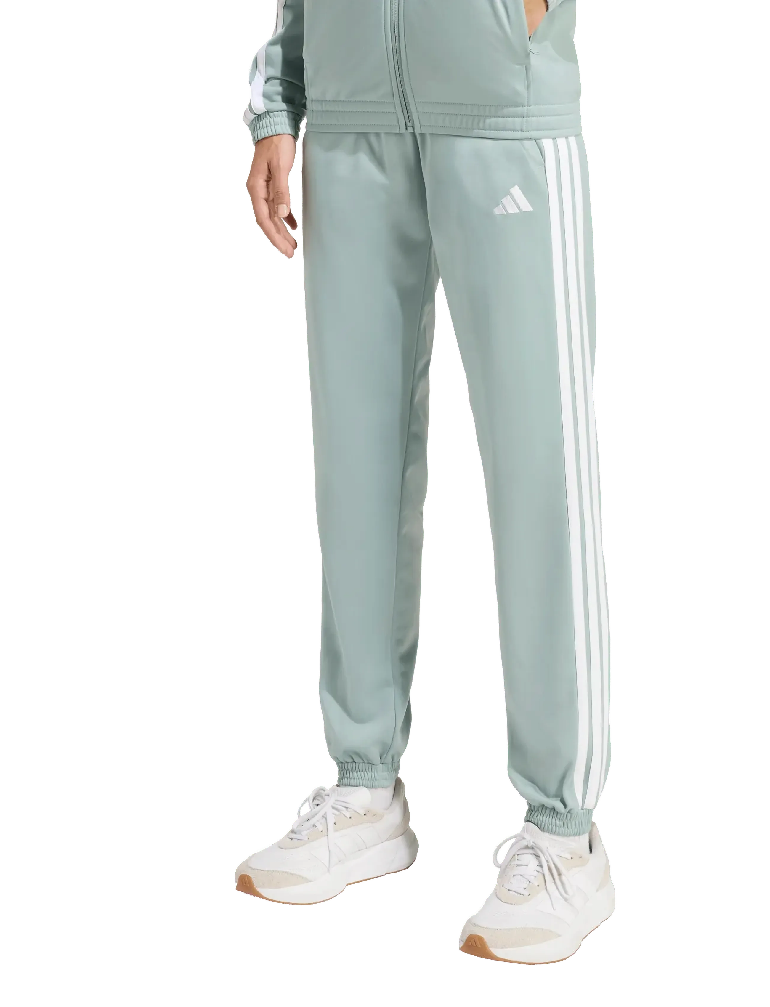 adidas Sportswear W 3S TP TRIC - Trainingshosen - WOSA / green