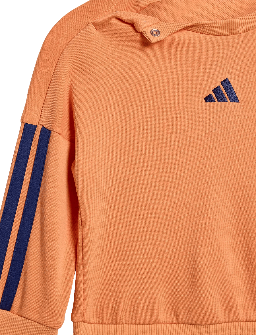 adidas Sportswear - I 3S FT JOG 240 - joggingsæt & matchende sæt - duor/dkblue - 4