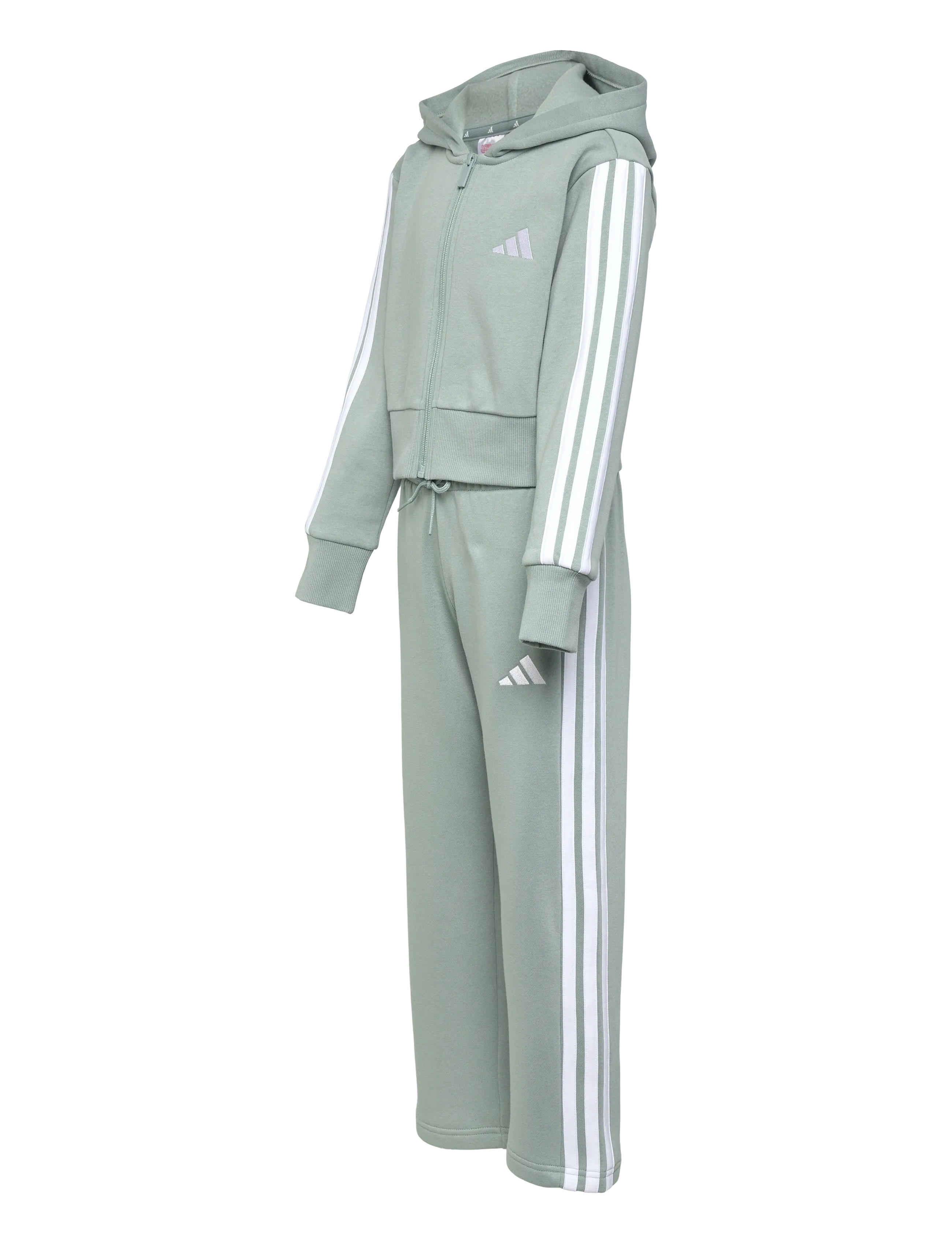 adidas Sportswear - JG 3S FL TS 240 - trainingsanzug - wosa/white - 3