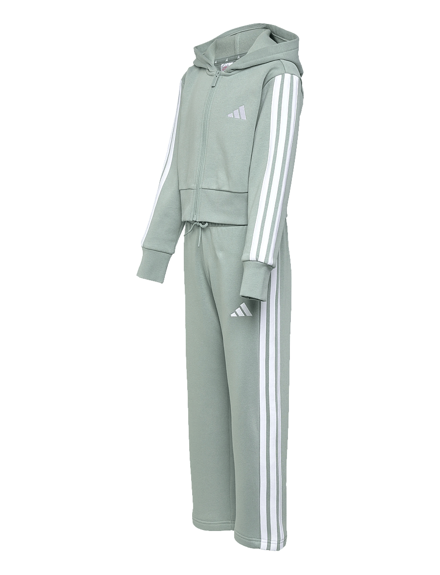adidas Sportswear - JG 3S FL TS 240 - trainingsanzug - wosa/white - 3