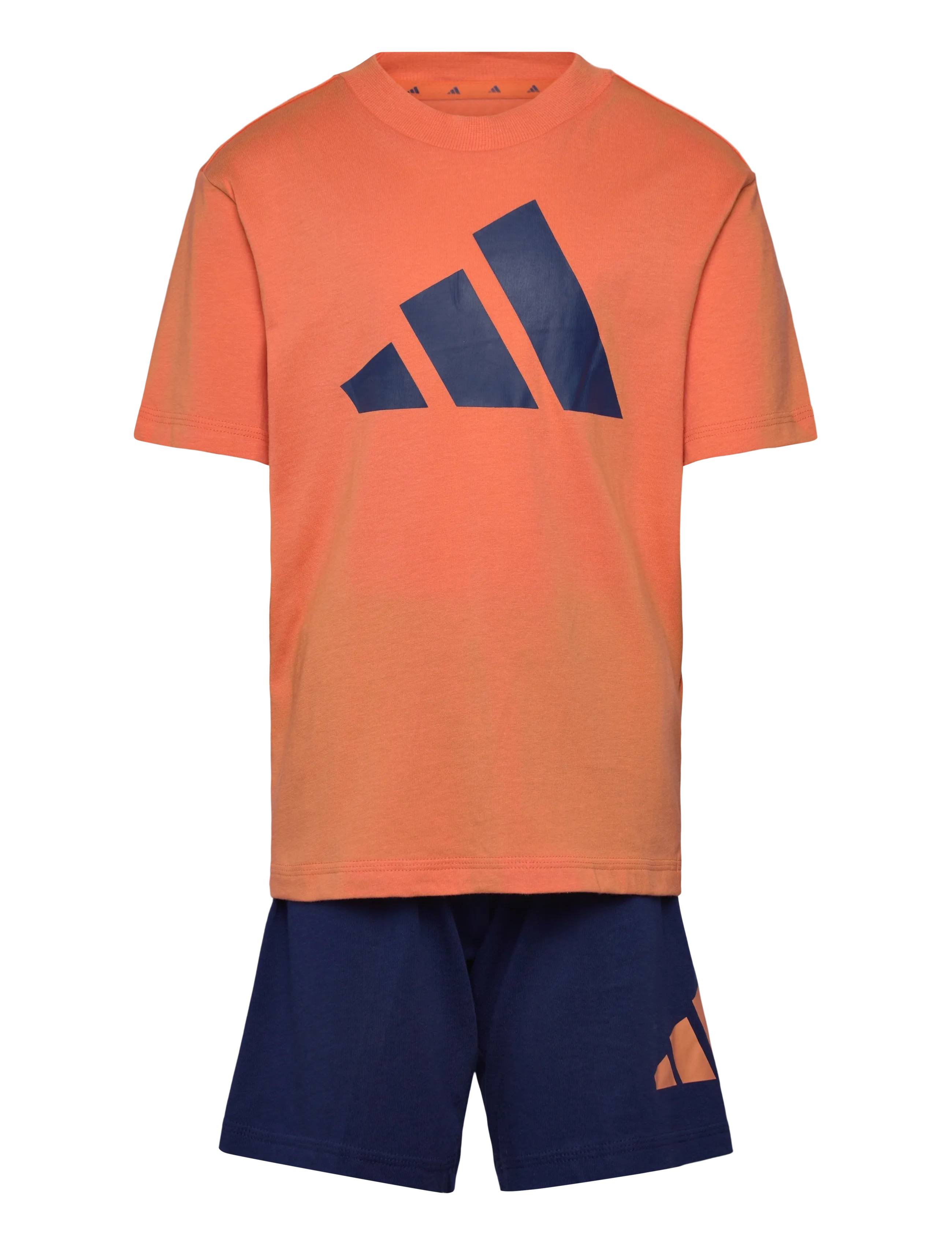 adidas Sportswear LK BL T-SET 160 - Neuheiten - DUOR/DKBLUE / orange