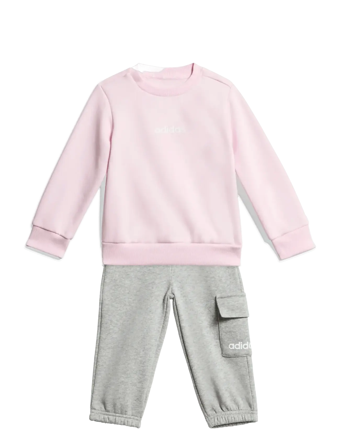 ADIDAS SPORTSWEAR I Lin Fl Jog Pink - 68 - Kinder