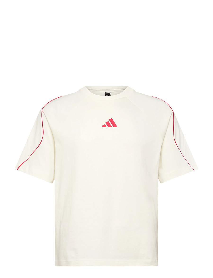 adidas Sportswear - M STADIUM TEE - oberteile & t-shirts - owhite/purrub - 1