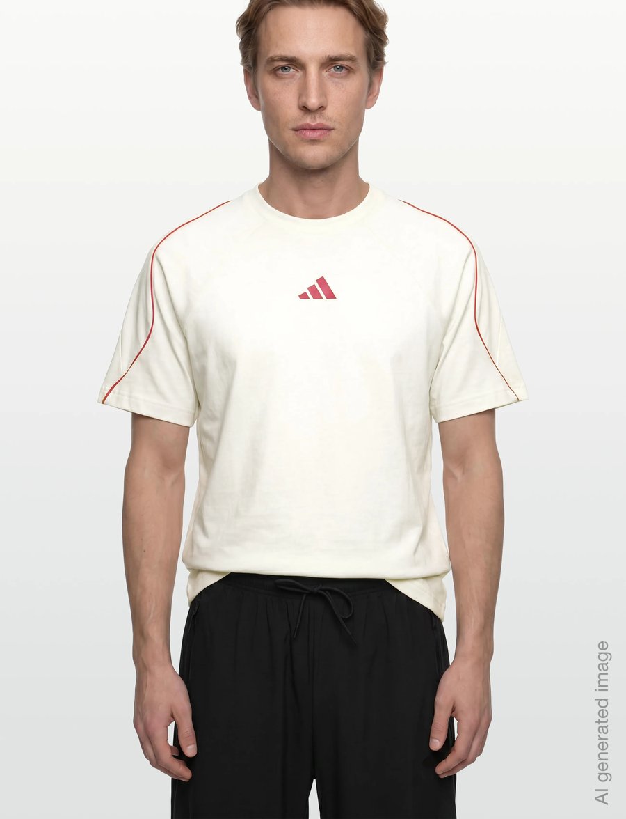 adidas Sportswear - M STADIUM TEE - oberteile & t-shirts - owhite/purrub - 3