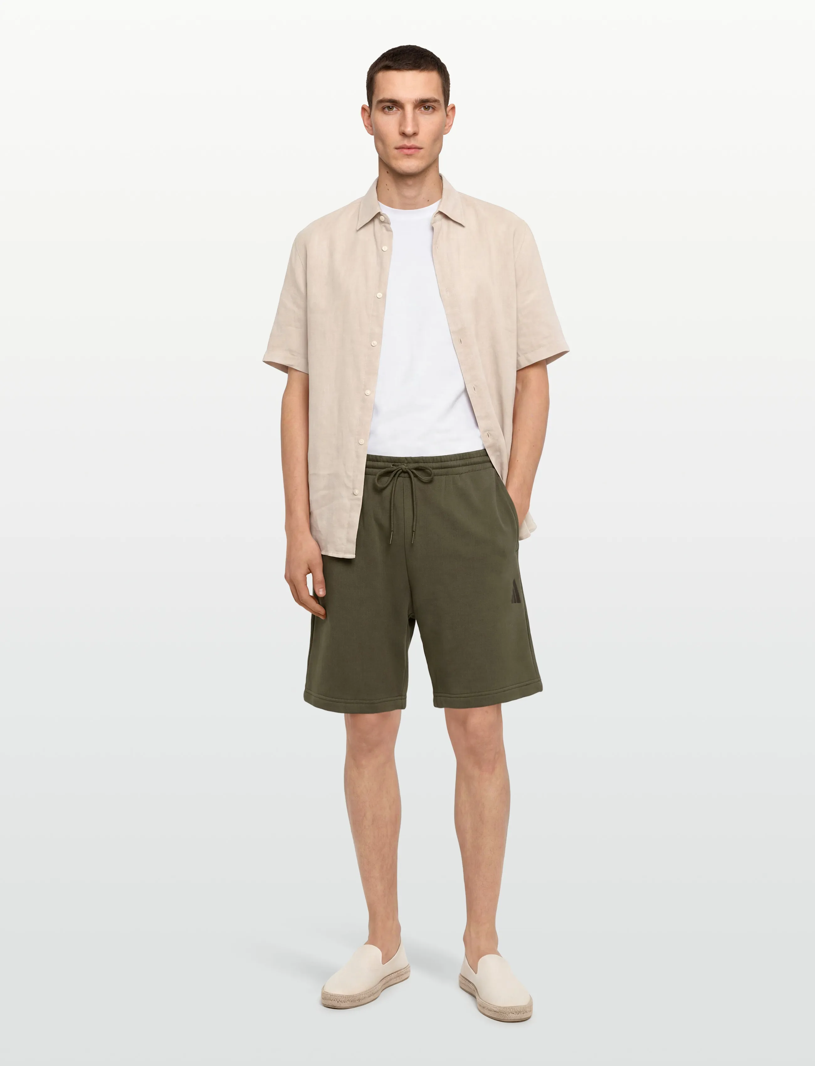 adidas Sportswear - M CAMO PRINT SH - sweatshorts - olistr/multco - 0