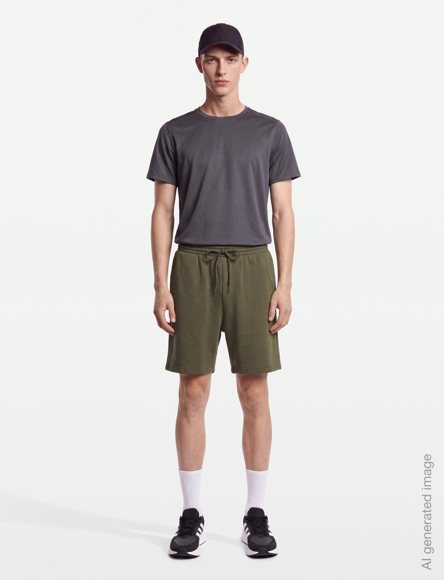 adidas Sportswear - M CAMO PRINT SH - nederdelar - olistr/multco - 0