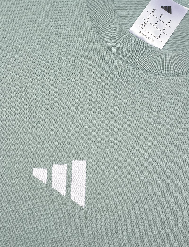adidas Sportswear - M SL SJ T - t-shirts - wosa/white - 2