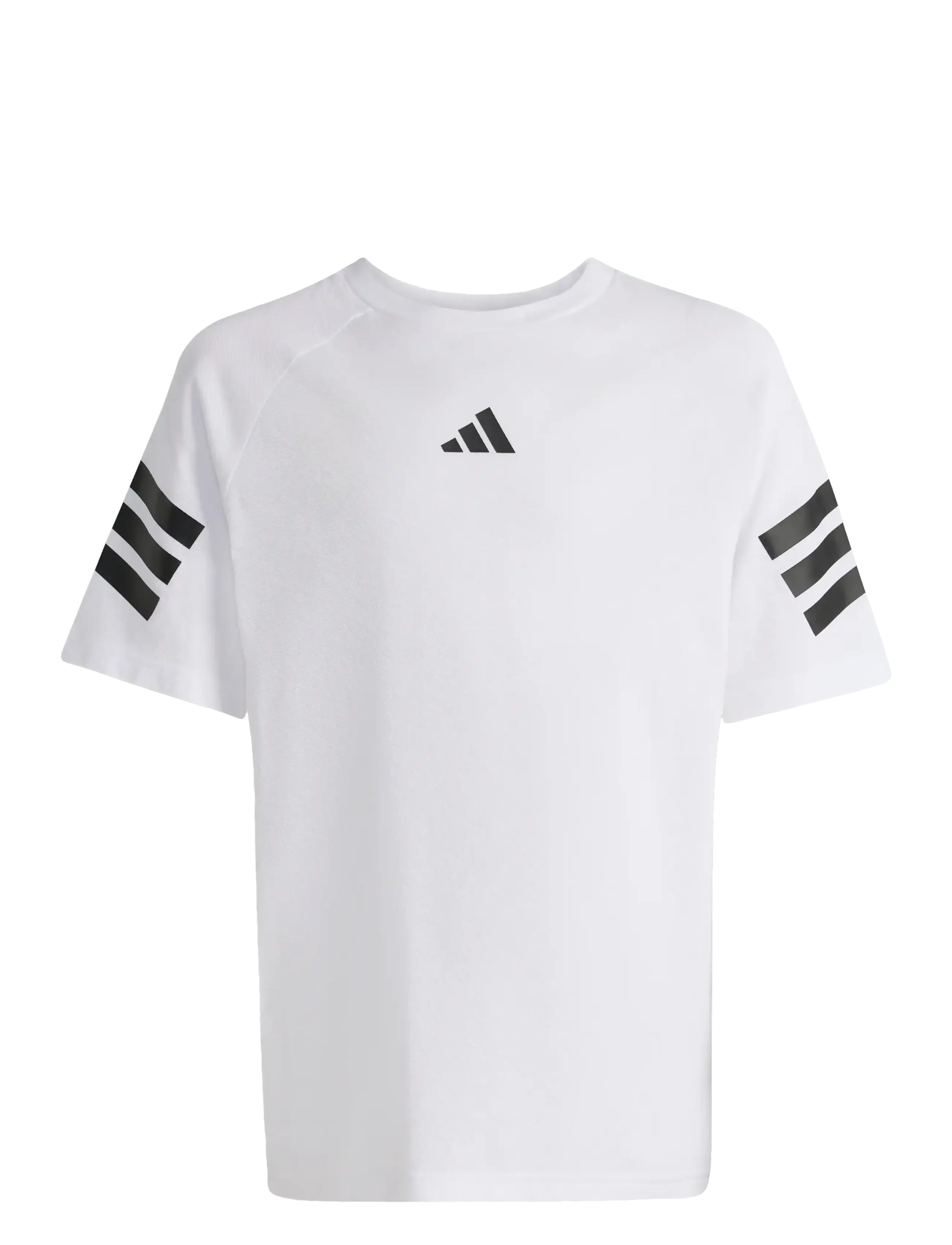 adidas Sportswear J FI 3S  TEE - adidas - WHITE/BLACK / white
