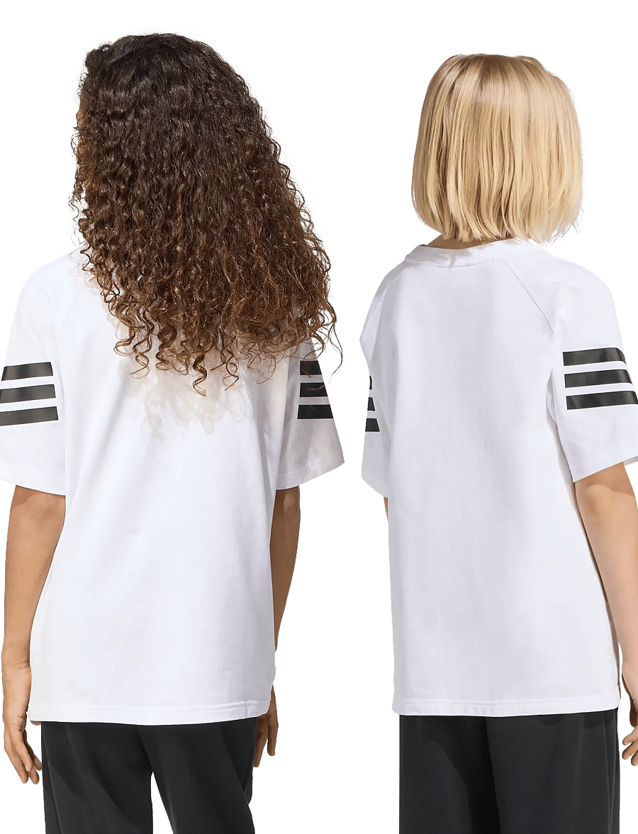 adidas Sportswear - J FI 3S TEE - lühikeste varrukatega t-särgid - white/black - 3
