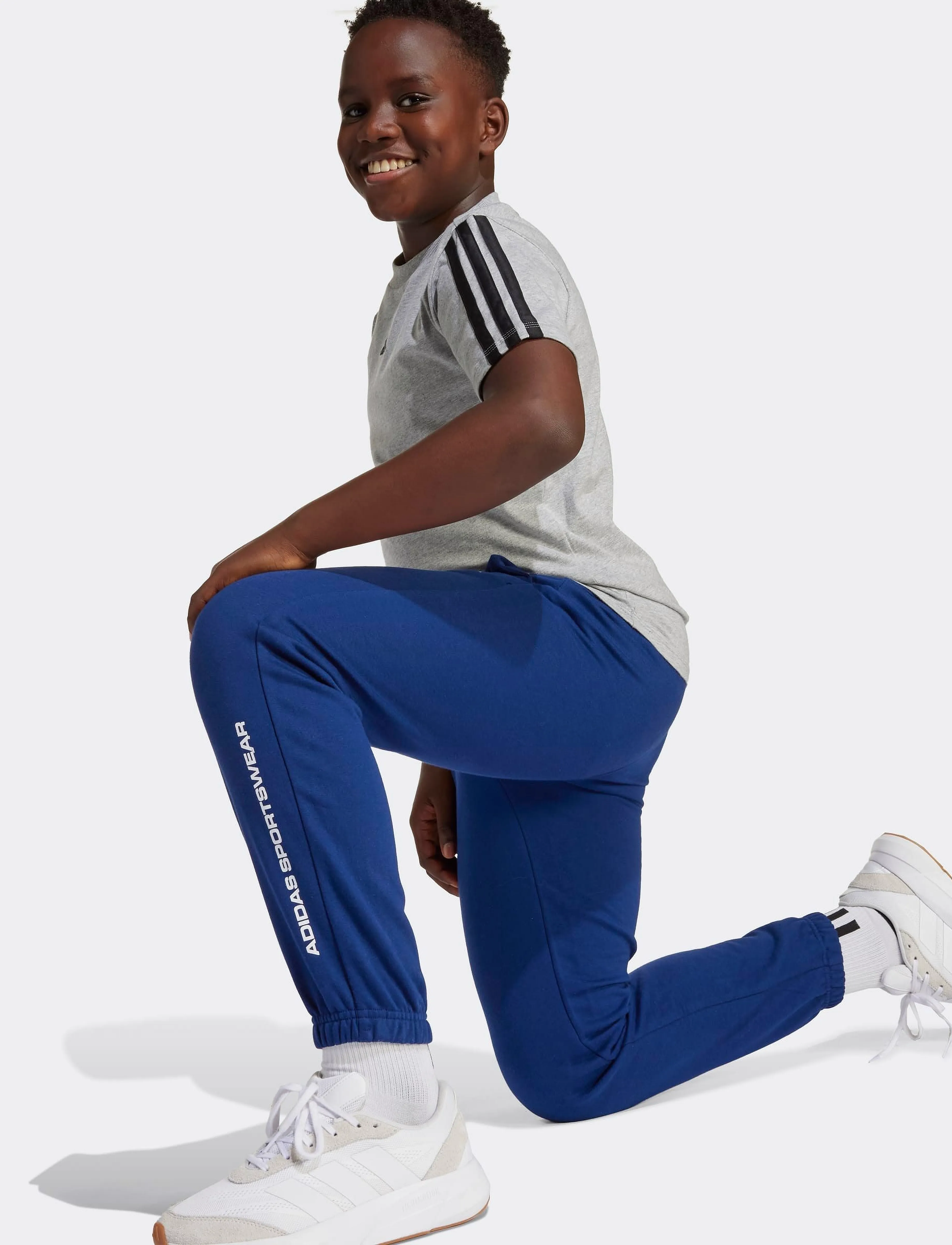 adidas Sportswear - B FL PT - training pants - dkblue - 2