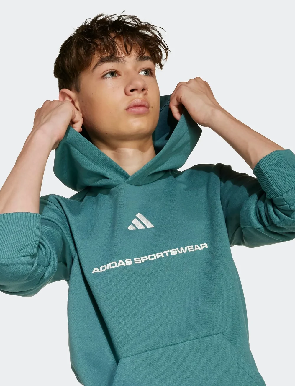 adidas Sportswear - B FL HD - hættetrøjer - pretea - 3