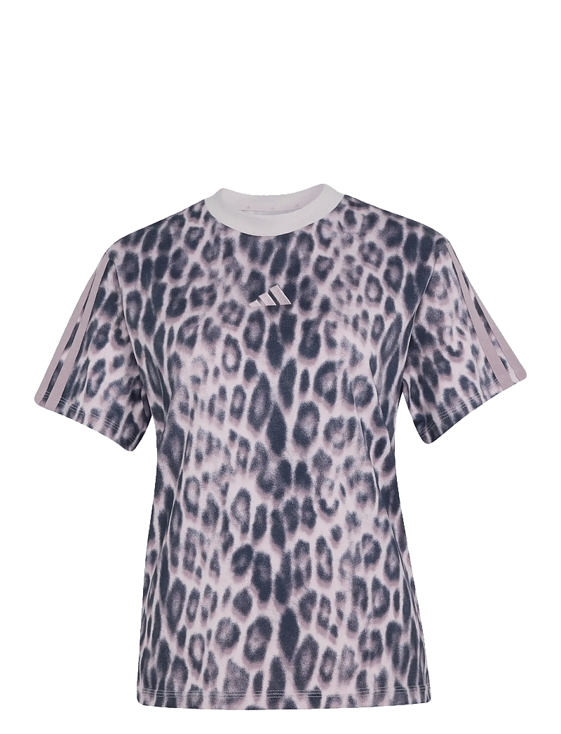 adidas Sportswear - W AOP 3S T - t-shirts - multco/icepur - 1