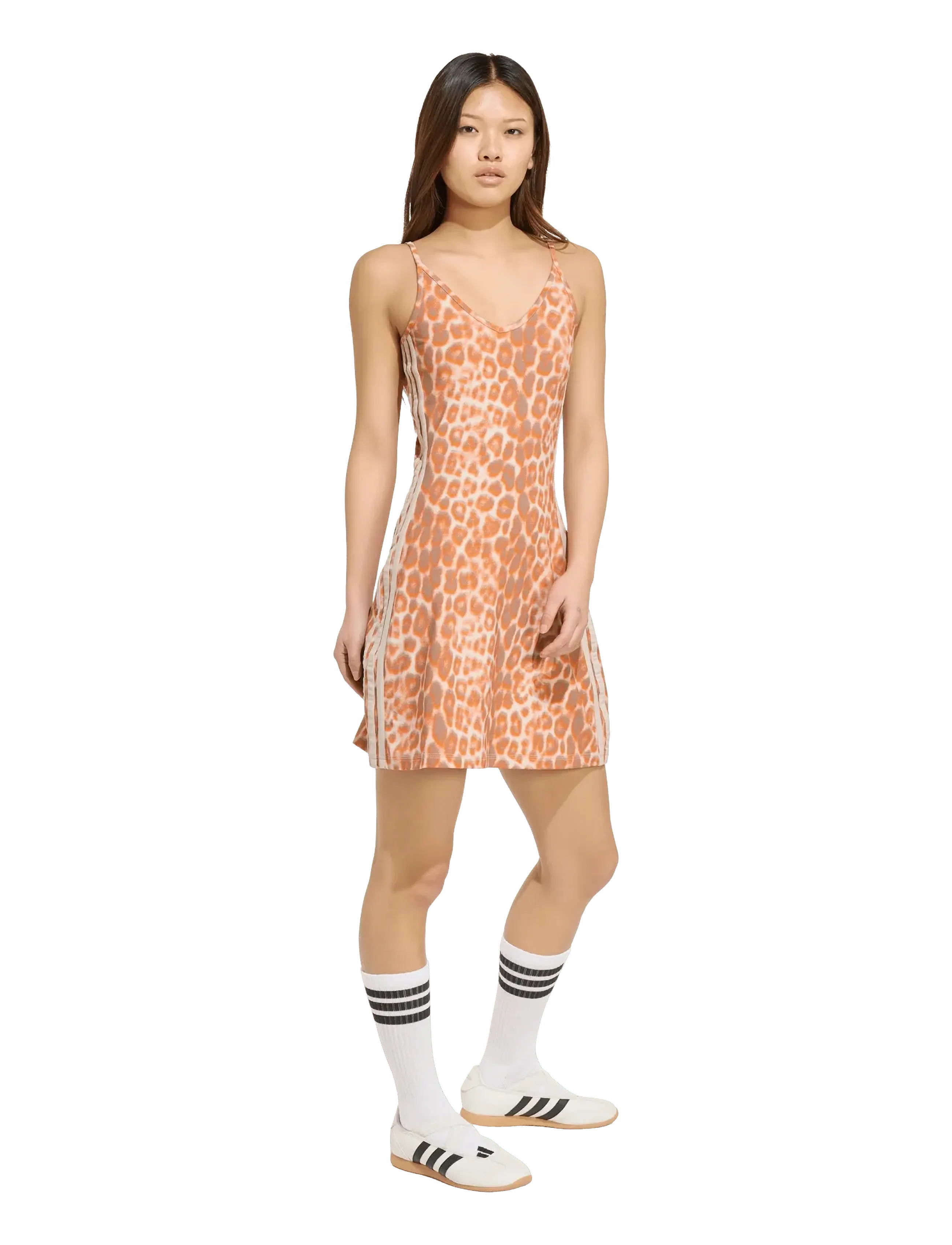 adidas Sportswear W Aop 3S Dre, XS, Multi/patterned, Sport Kjoler Og Nederdele > Sport Dresses, Dame
