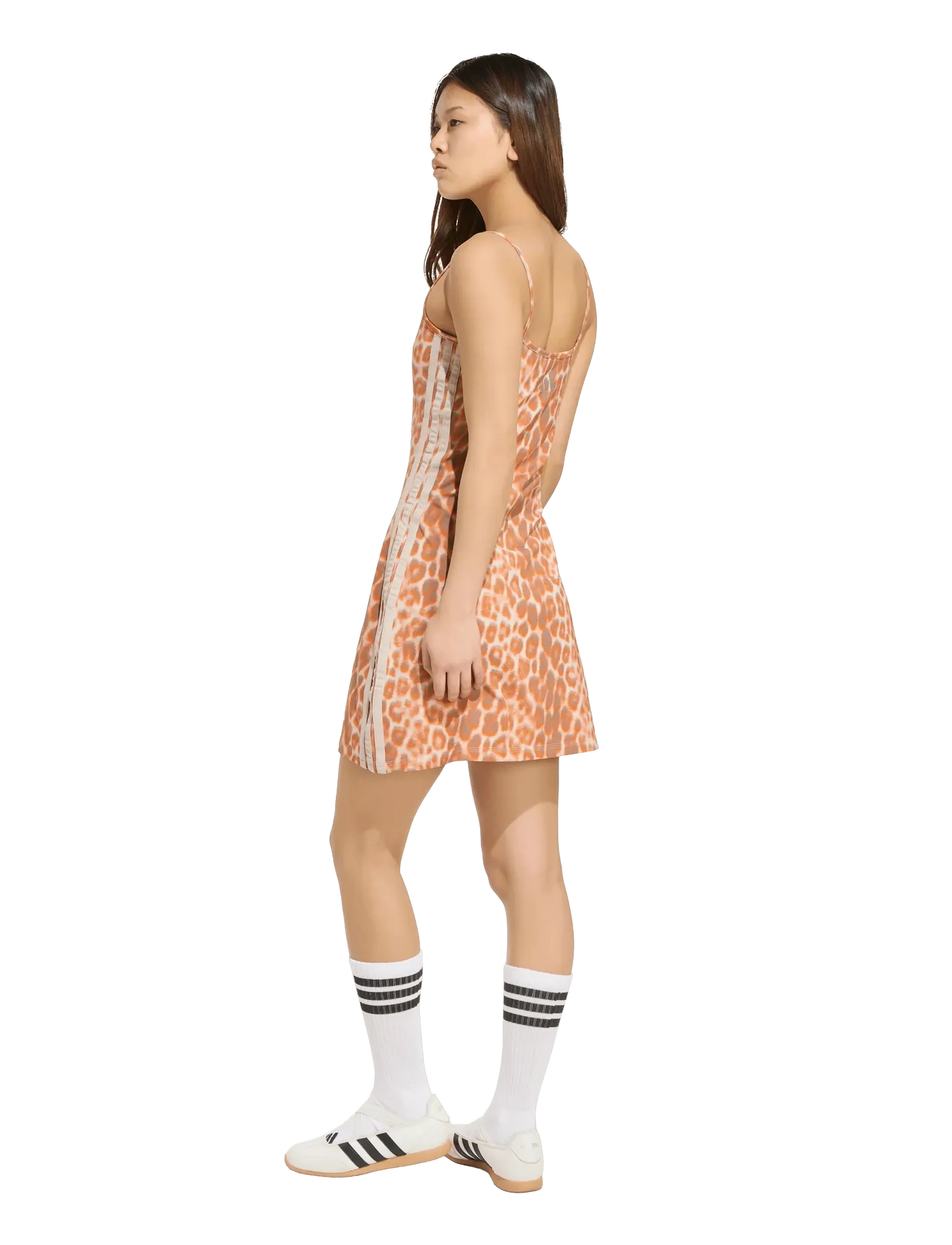adidas Sportswear - W AOP 3S DRE - kleider & röcke - multco/wonalu - 5