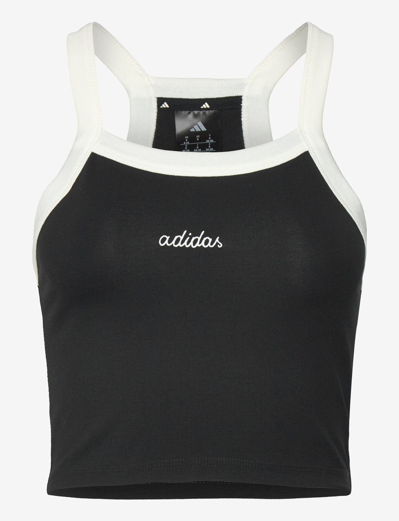 adidas Sportswear - W CP TANK - toppar & t-shirts - black/owhite - 0