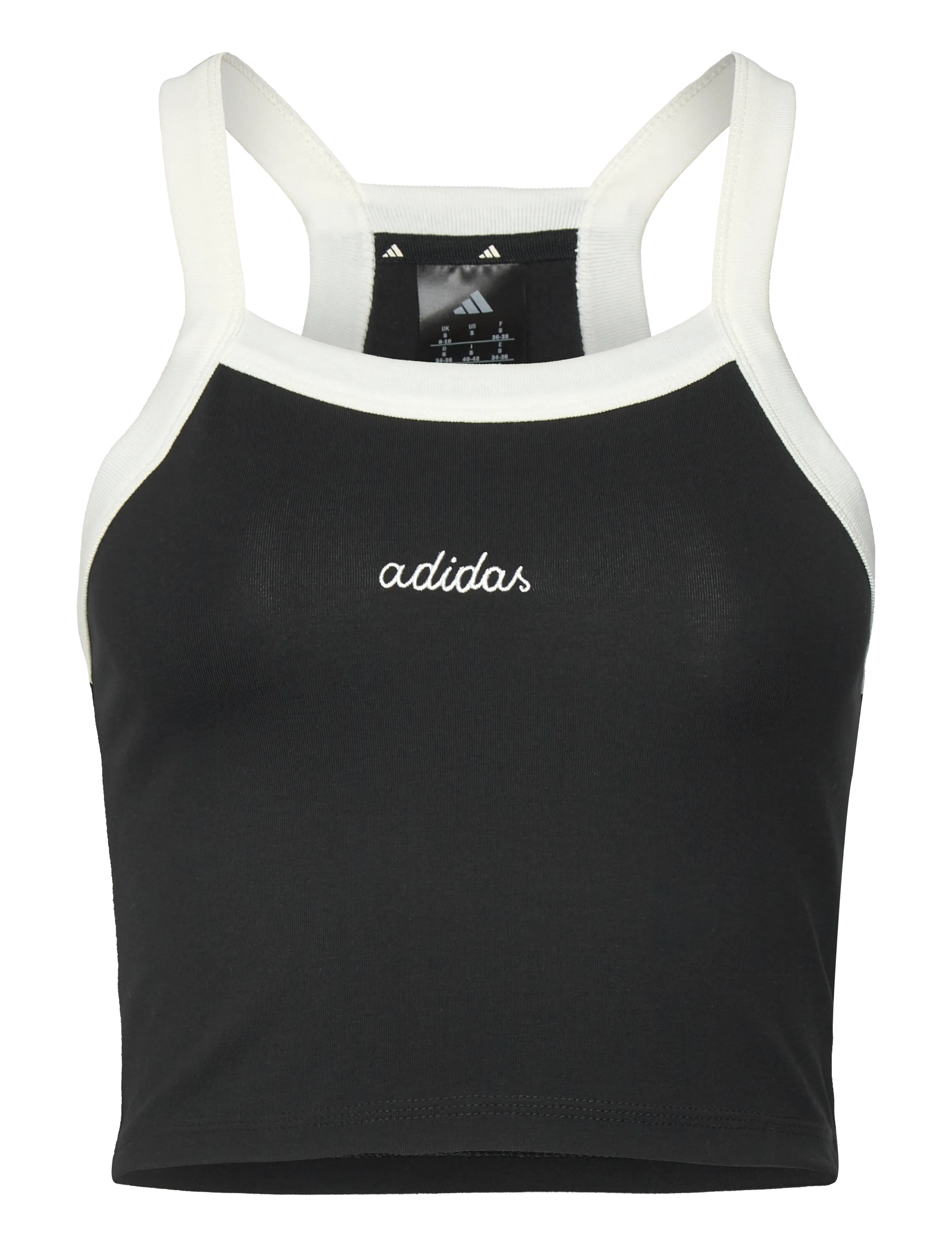 adidas Sportswear W CP TANK - adidas - BLACK/OWHITE / black
