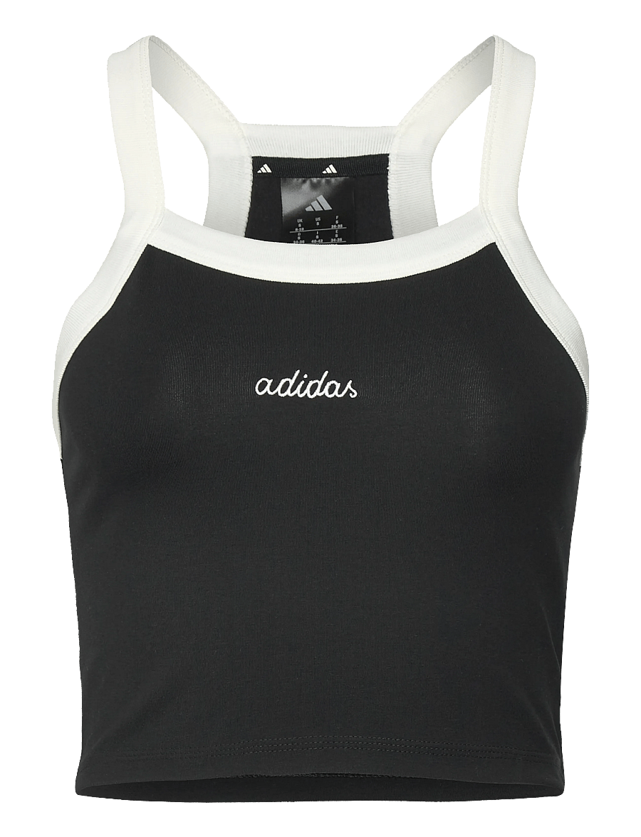 adidas Sportswear - W CP TANK - toppe & t-shirts - black/owhite - 1