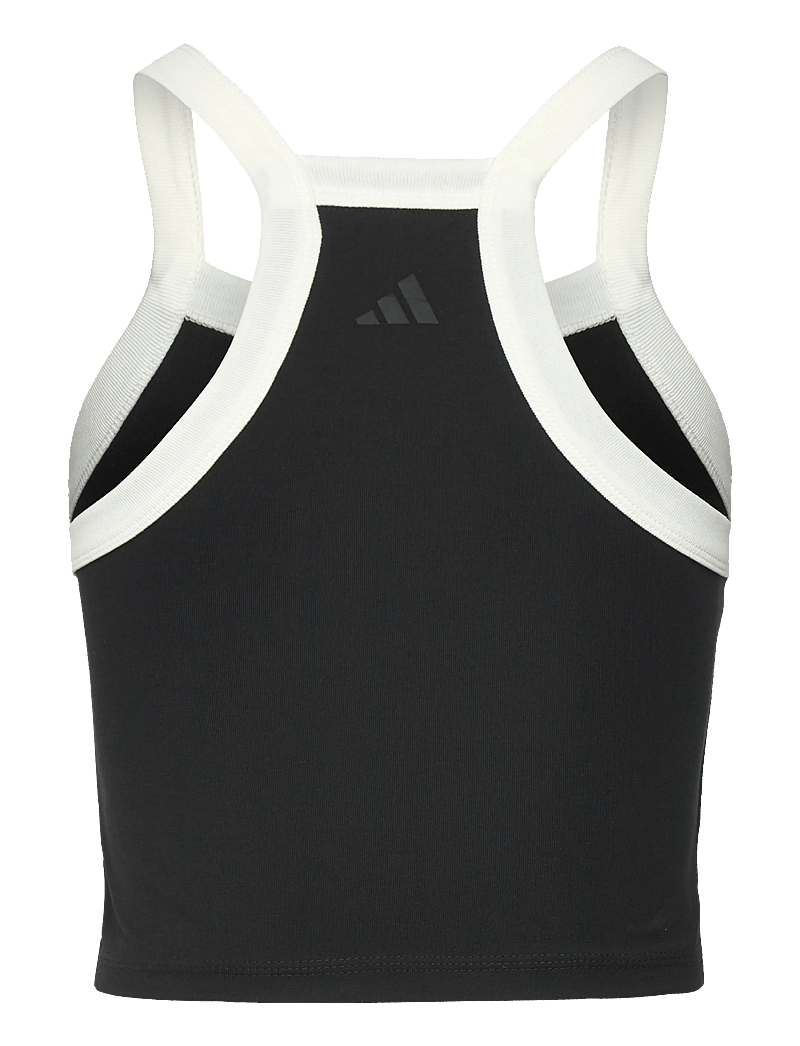 adidas Sportswear - W CP TANK - toppar & t-shirts - black/owhite - 1