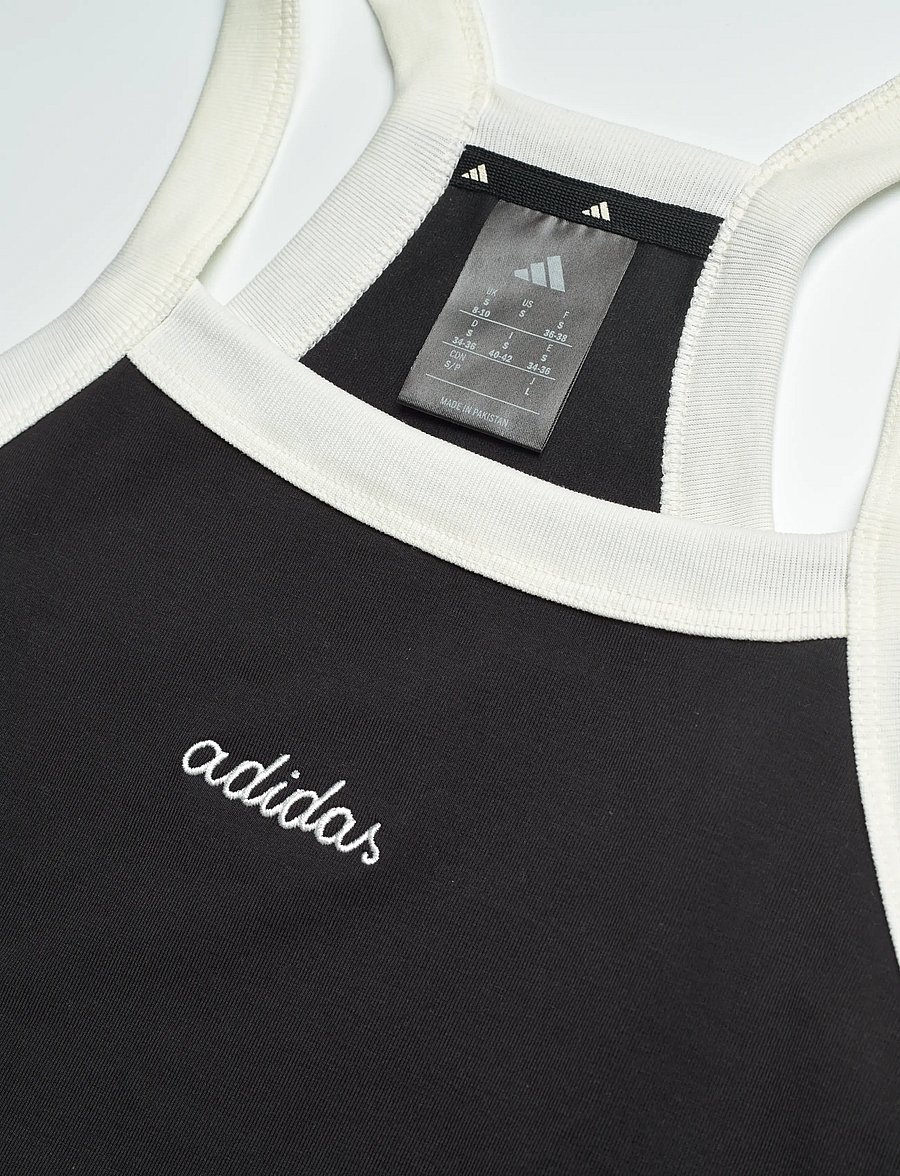 adidas Sportswear - W CP TANK - toppe & t-shirts - black/owhite - 5