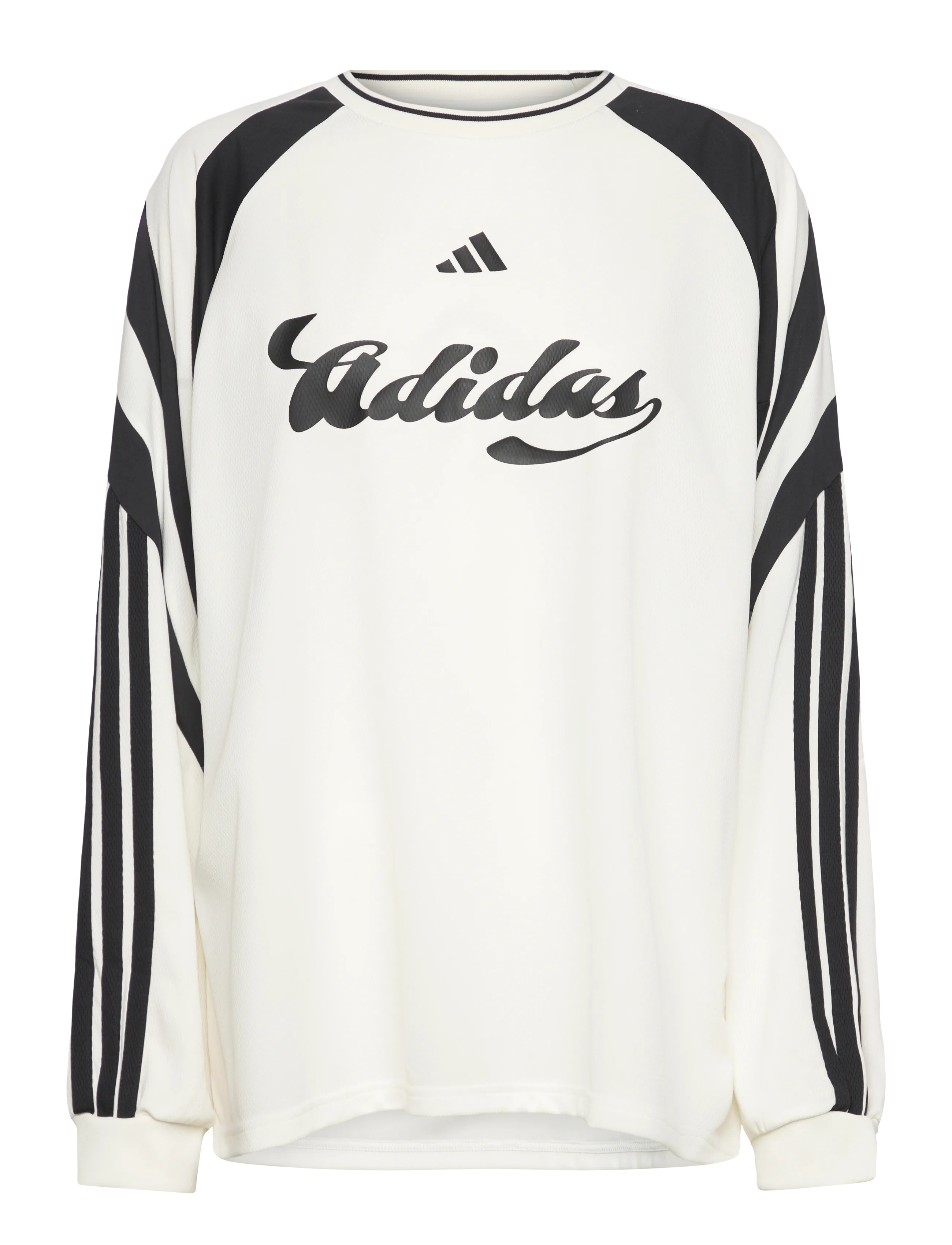 adidas Sportswear W HER LS - Sweatshirts - OWHITE/BLACK / white