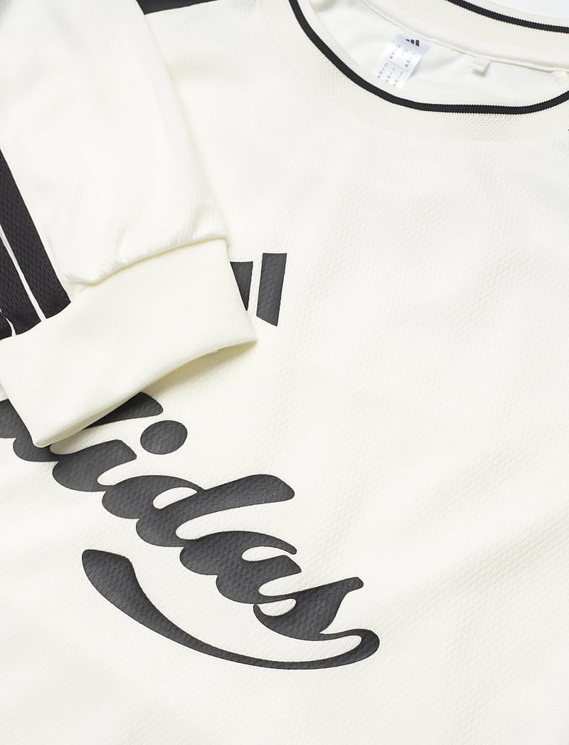 adidas Sportswear - W HER LS - långärmade tröjor - owhite/black - 2